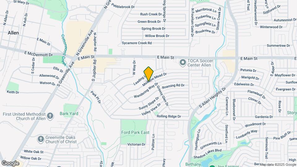 738 Meadow Mead Dr Map and Location Details