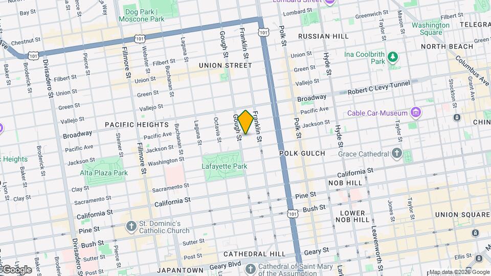 1885 Jackson St Map and Location Details