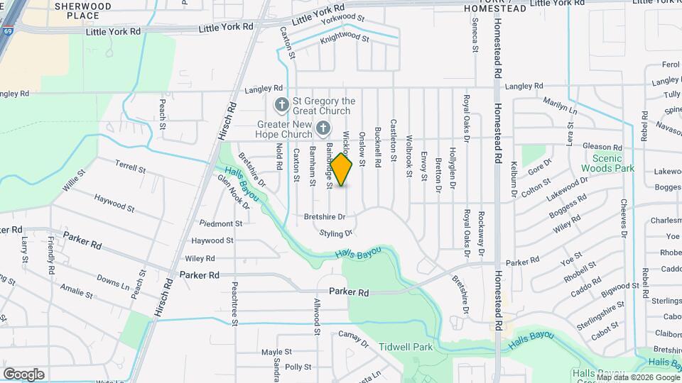 10329 Wicklowe St Map and Location Details