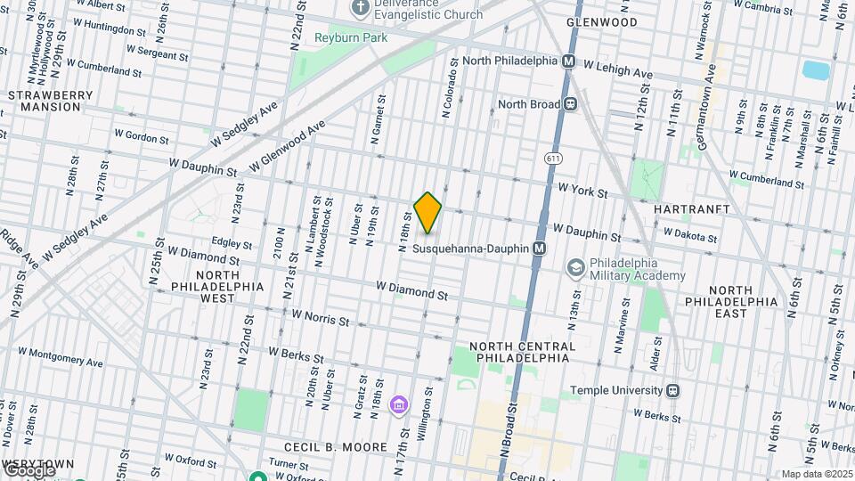 2215 N Colorado St Map and Location Details