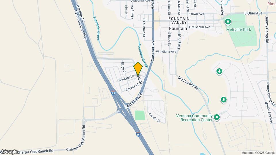 402 Sunny Ln Map and Location Details