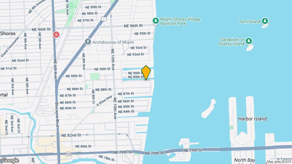 1228 NE 89th St Map and Location Details