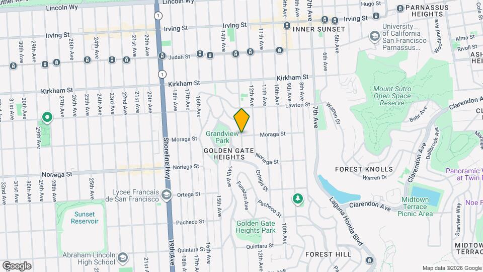1703 Funston Ave, Unit 1703 Funston Mapa y Detalles de la Ubicación