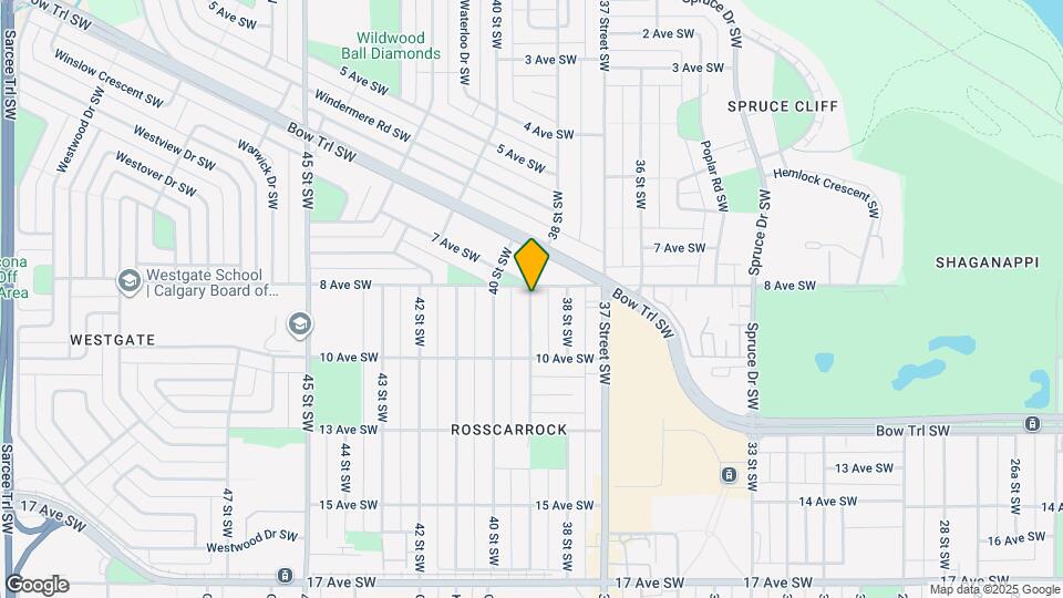 906-939 39 St SW Map and Location Details