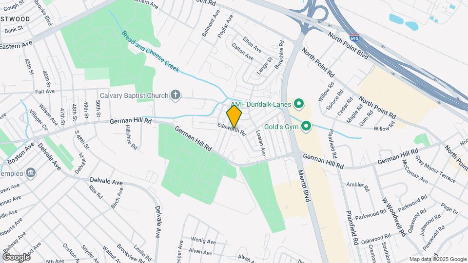 7445 Edsworth Rd Map and Location Details