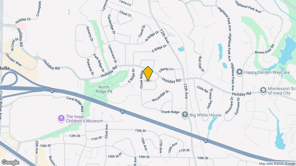 1463 Palisades Dr Map and Location Details