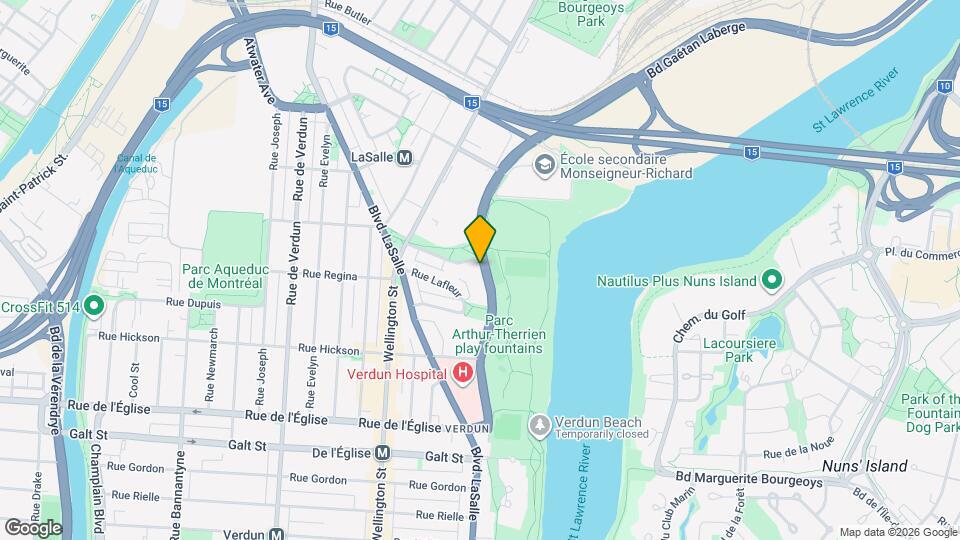 3601 Gaétan-Laberge Boul Map and Location Details