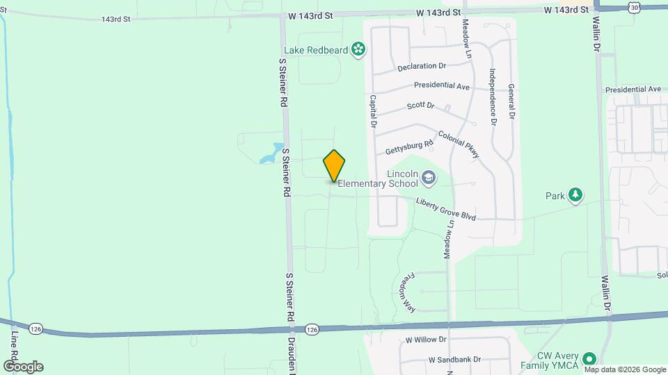 14729 Greenbriar Dr Map and Location Details
