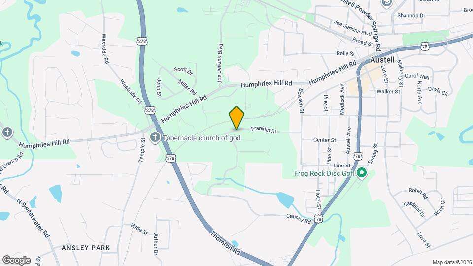 3205 Franklin St Map and Location Details