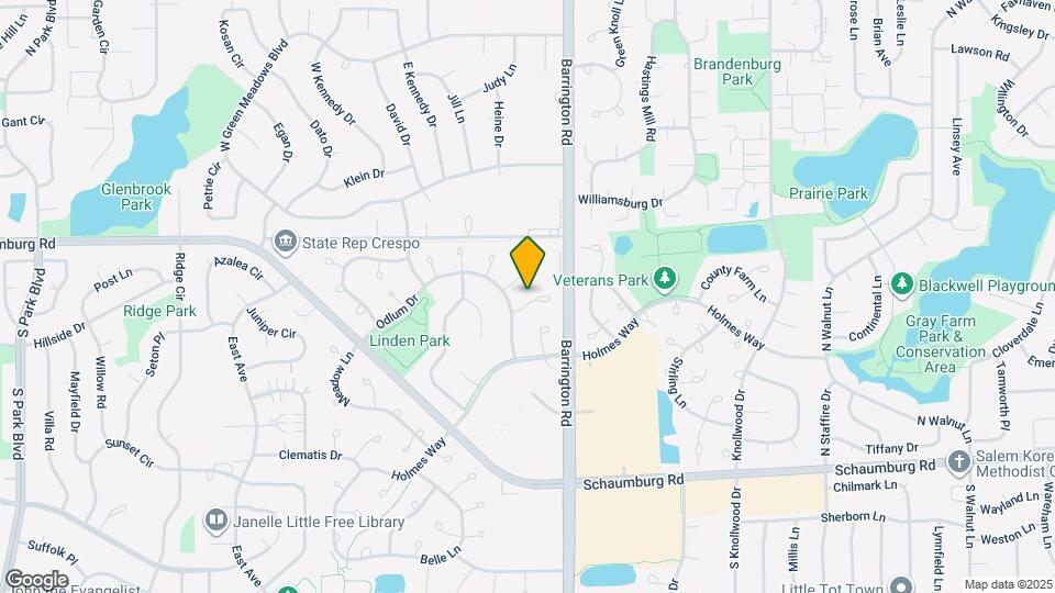 308 Glen Leven Ct Map and Location Details