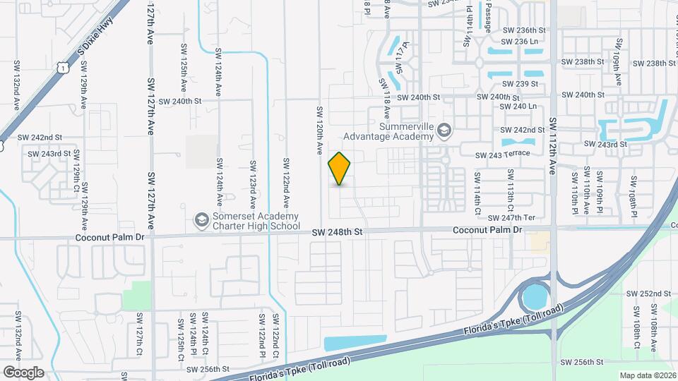 24522 SW 119th Ct Map and Location Details