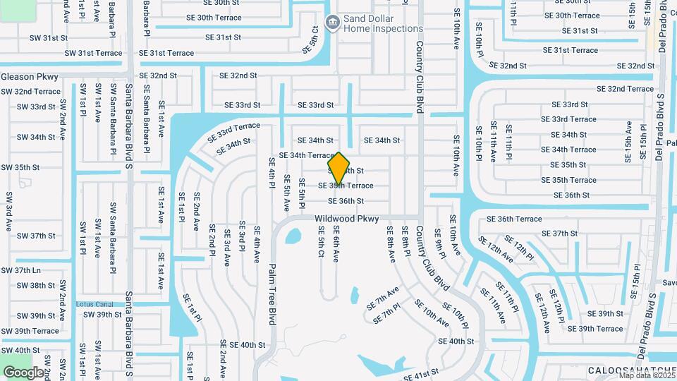 602 SE 35th Terrace Map and Location Details