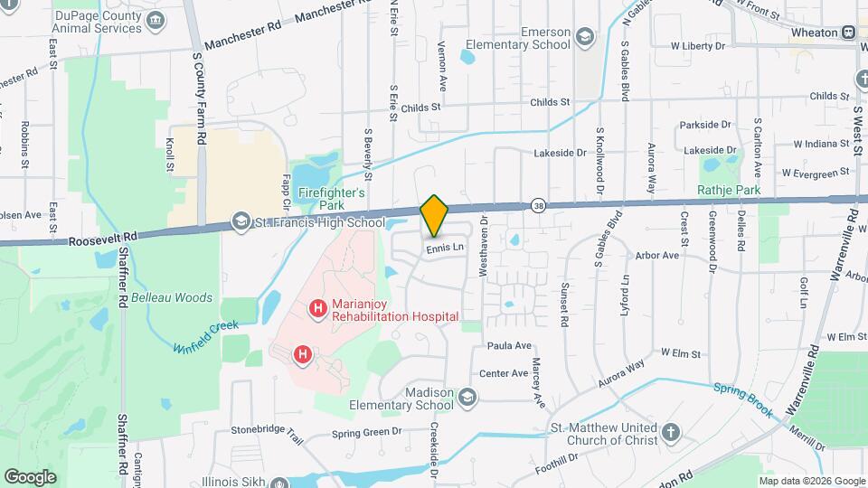1907 Gresham Cir Map and Location Details