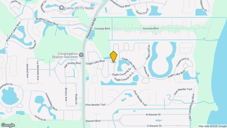 2706 Eagle Canyon Dr S Mapa y Detalles de la Ubicación