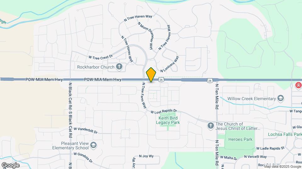 3918 W Silver River Ln Map and Location Details