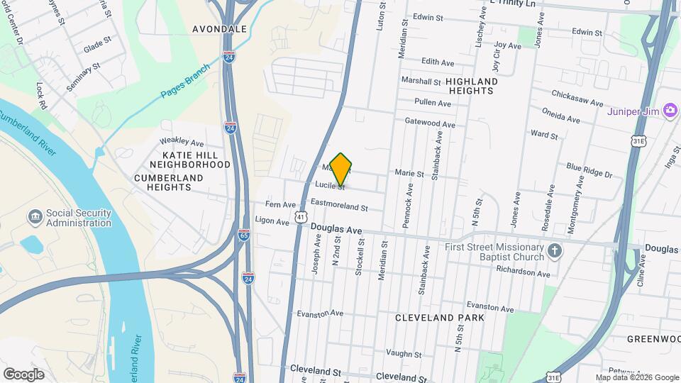 120 Lucile St Map and Location Details