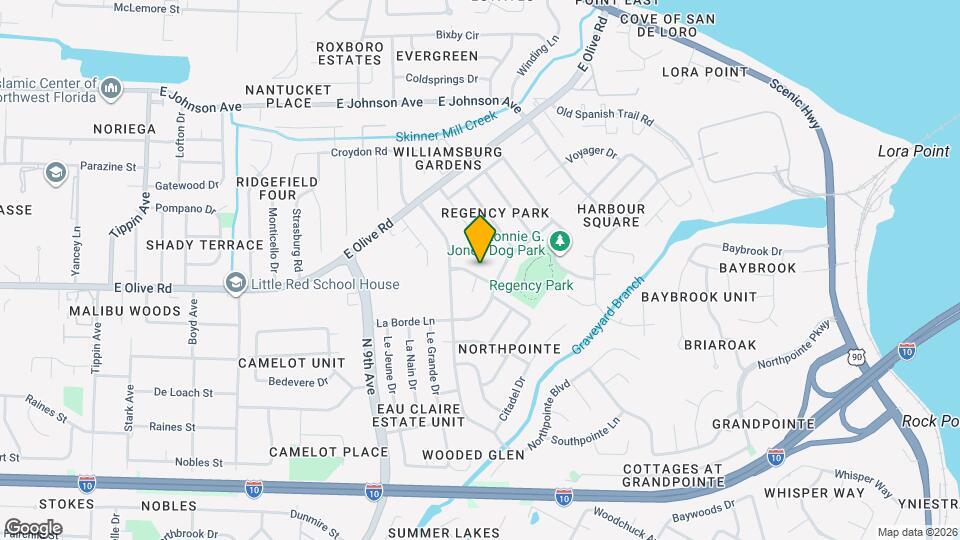 4420 Eastpointe Dr Map and Location Details