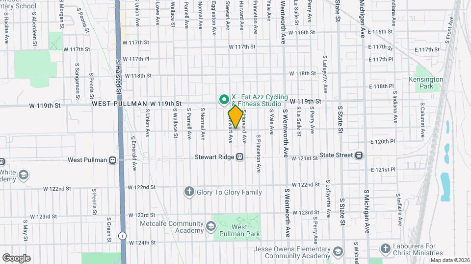 351 W 120th St Map and Location Details