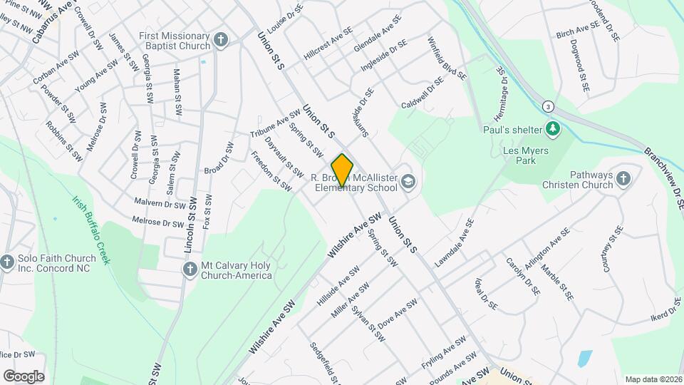 474 Spring St SW Map and Location Details