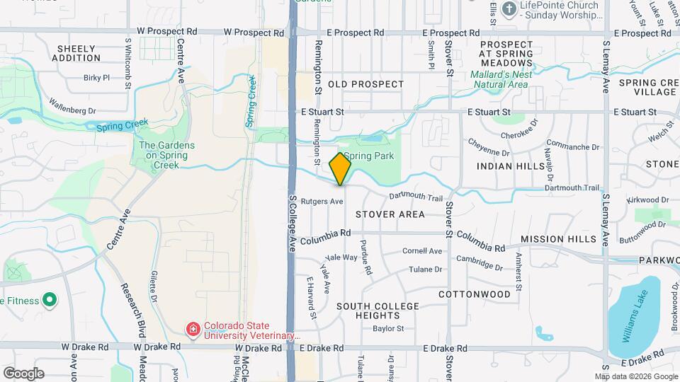 133 Dartmouth Trail Map and Location Details
