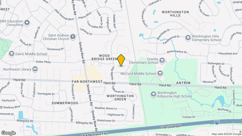 1713 Willowpark Ct Mapa y Detalles de la Ubicación