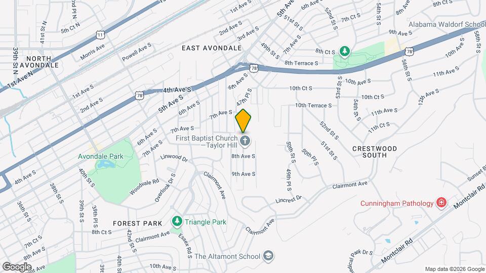 741 47th Pl S Map and Location Details