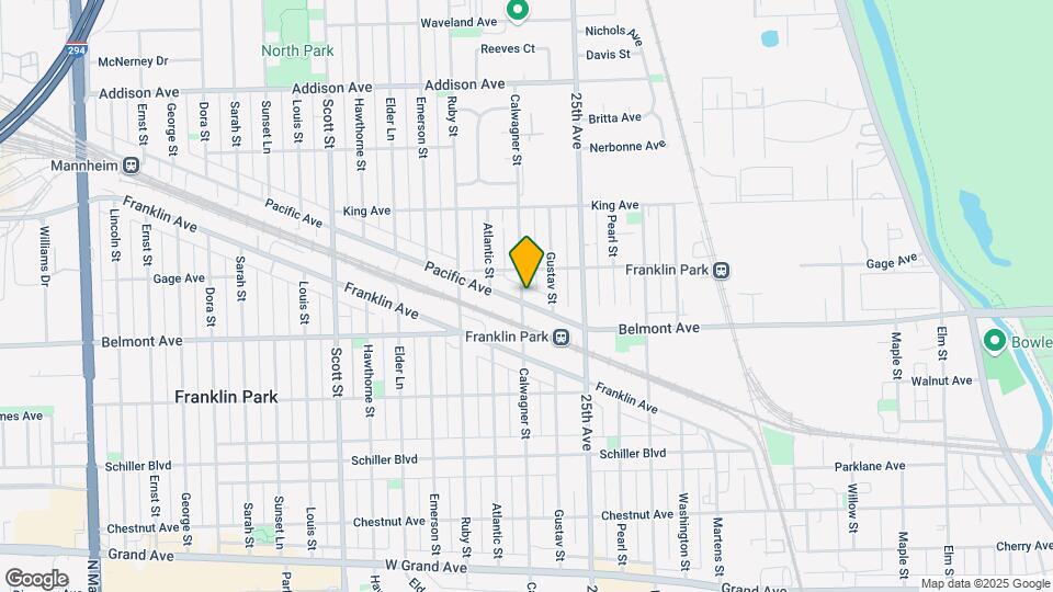 9668 Pacific Ave Mapa y Detalles de la Ubicación