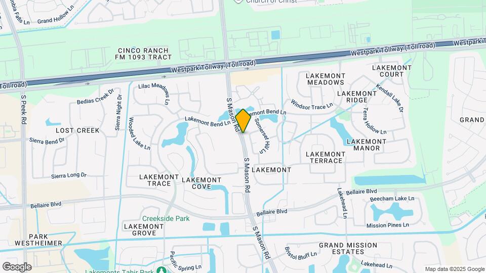 7201 S Mason Rd Map and Location Details