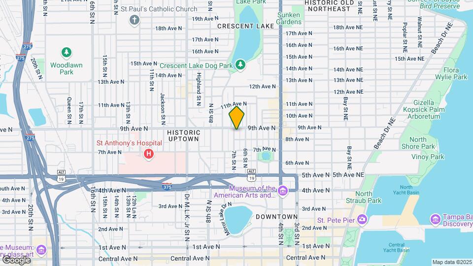 825 7th St N-Unit -825 1/2 Map and Location Details