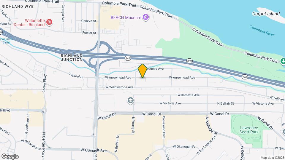 7113 W Arrowhead Ave Map and Location Details