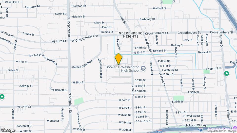 4023 Tulane St Map and Location Details
