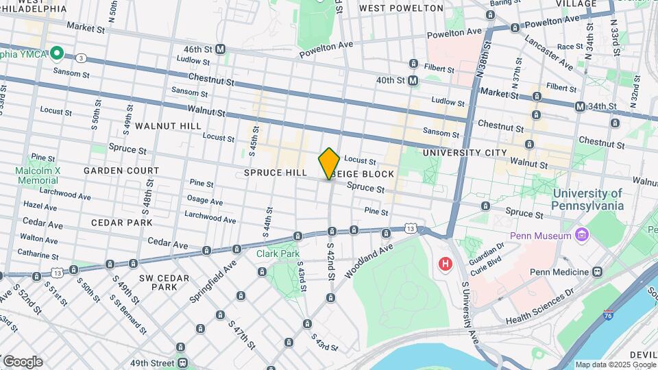 4200 Spruce St Mapa y Detalles de la Ubicación