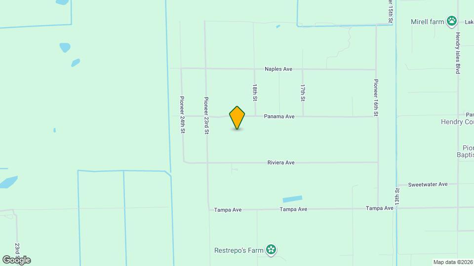 2150 Panama Ave Map and Location Details