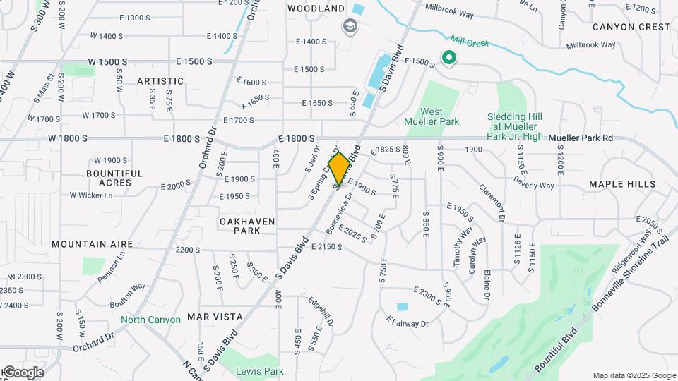 1943 S Davis Blvd Map and Location Details