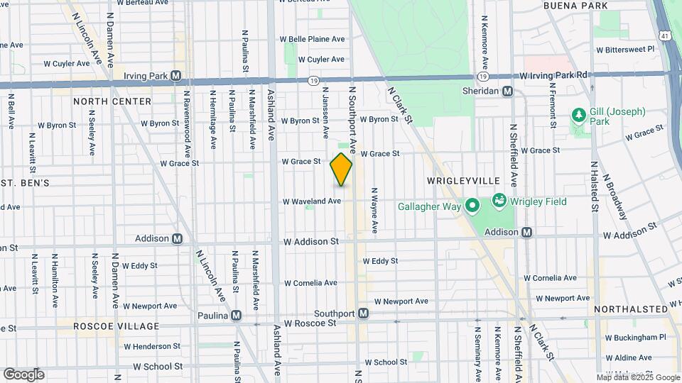 3713 N Janssen Ave, Unit G02C Map and Location Details