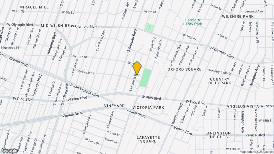 1238 S Muirfield Rd Map and Location Details