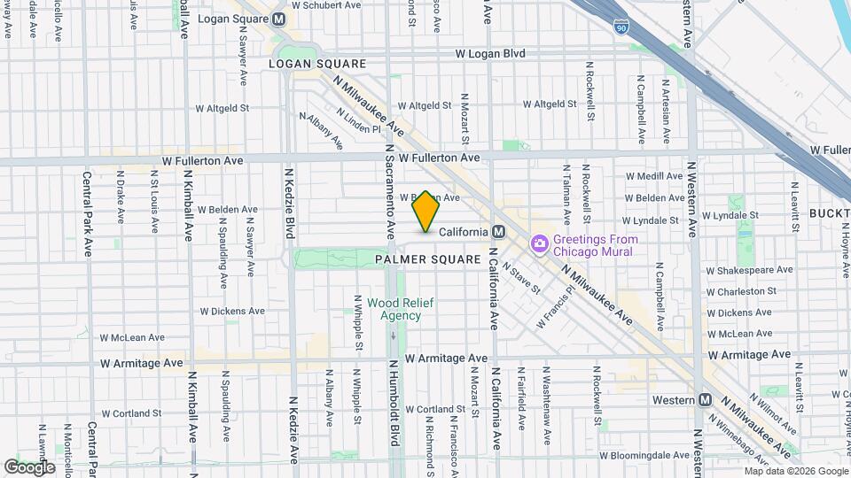 2908 W Palmer St, Unit 3 Mapa y Detalles de la Ubicación