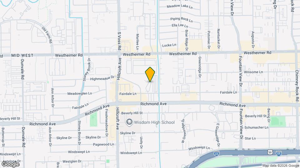 2940 El Fenice Ln Map and Location Details
