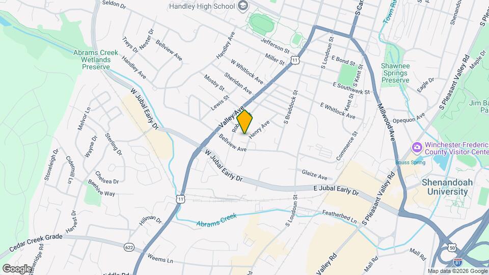 1817 Henry Ave Map and Location Details