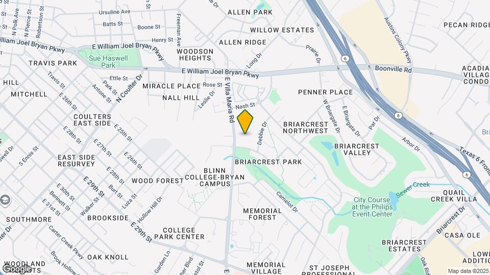 2539 E Villa Maria Map and Location Details