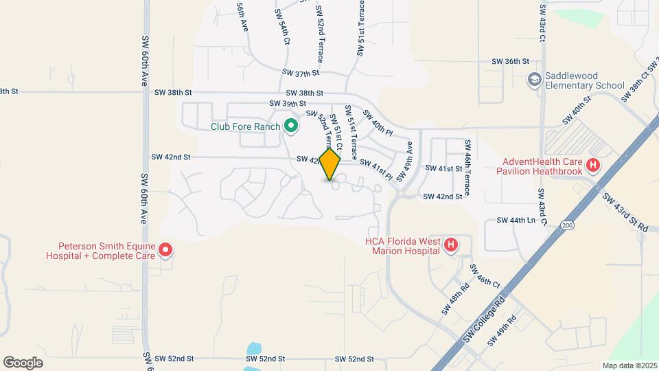 4205 SW 55th Cir Map and Location Details