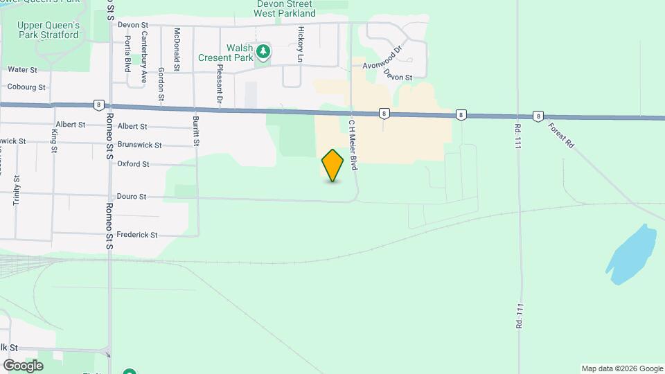 884 Douro St Map and Location Details