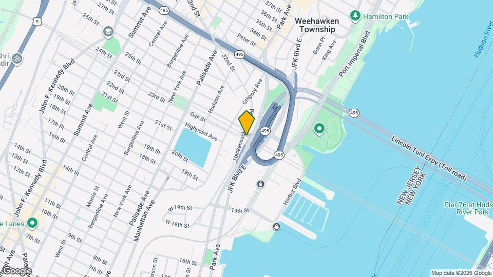 295 Park Ave Map and Location Details