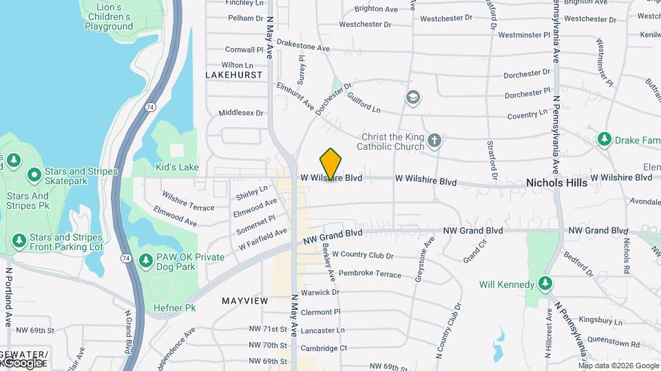 2800 W Wilshire Blvd Map and Location Details