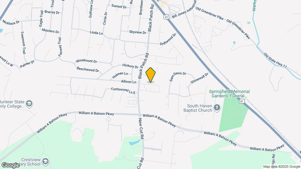 1086 Javier Dr Map and Location Details