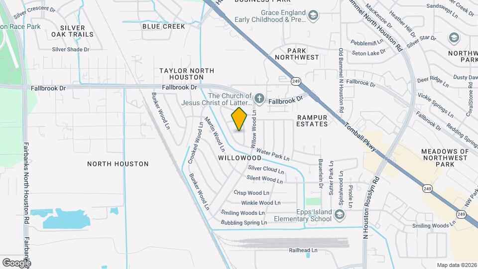 7750 Water Park Ln Map and Location Details