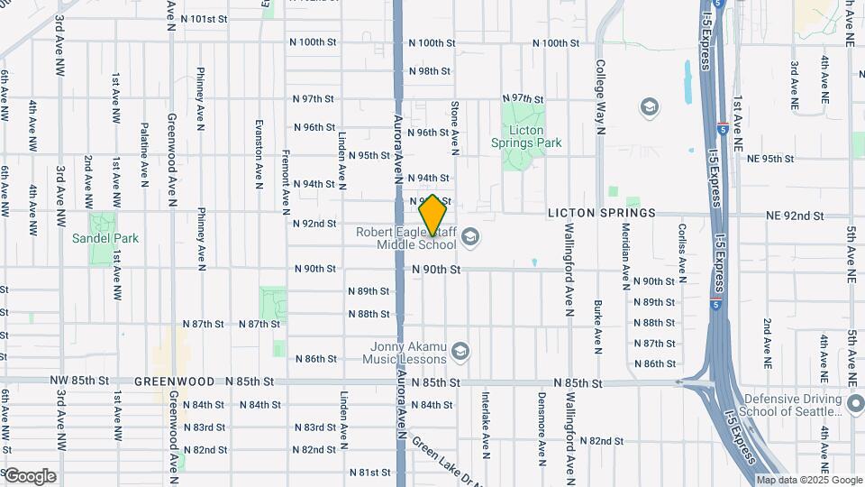 1132 N 91st St Map and Location Details