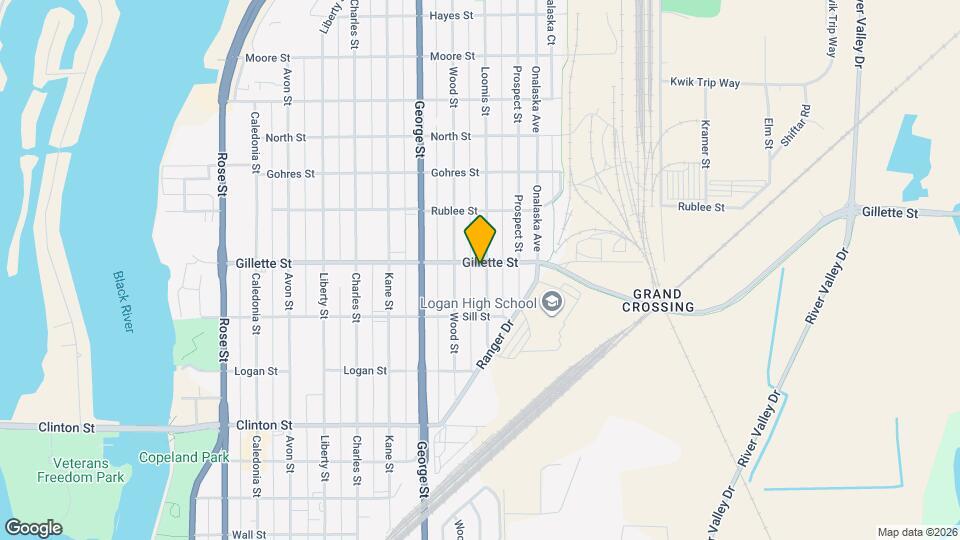 1551 Loomis St Map and Location Details