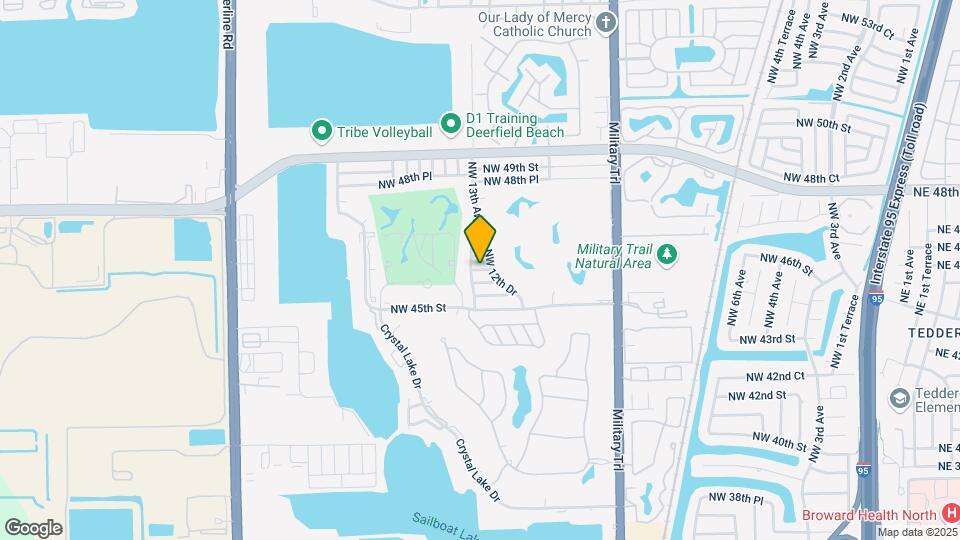 1267 SW 46th Ave Map and Location Details