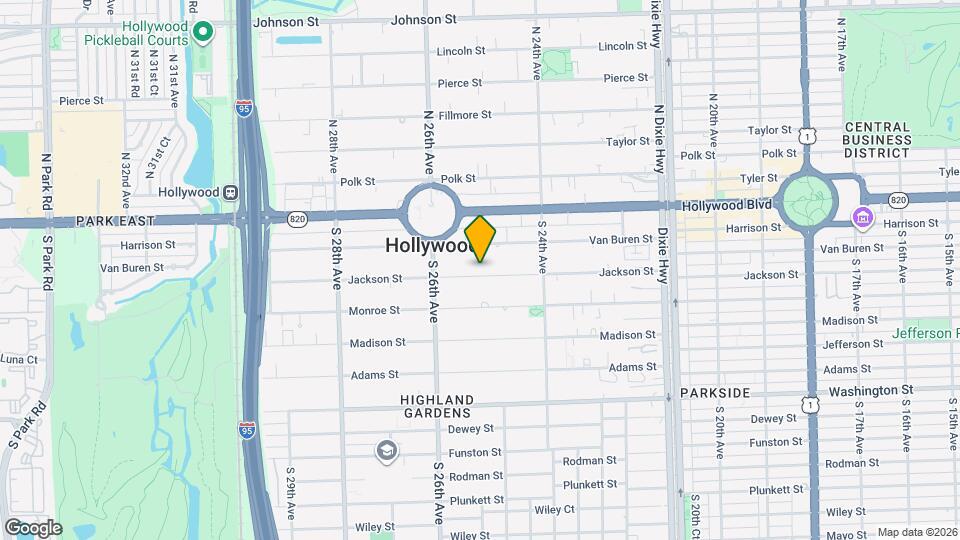 2501 Jackson St, Unit A Map and Location Details